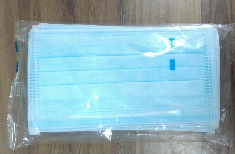 一次性口罩包装10片包效果