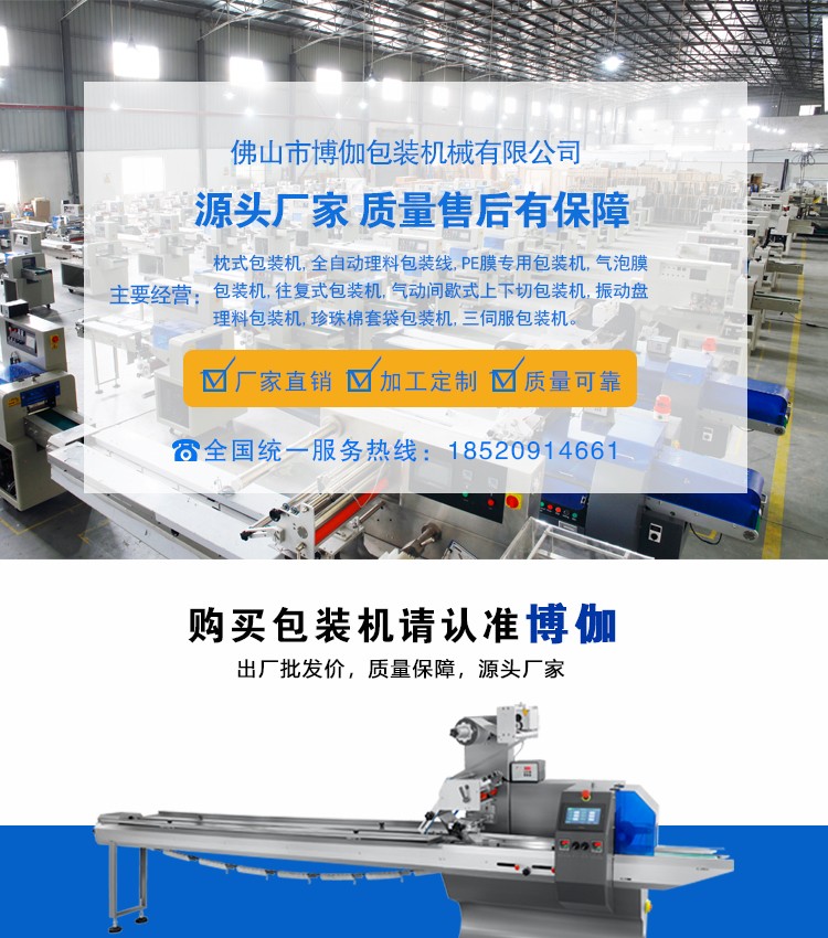 BG1000-350DSF上走膜枕式包装机